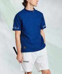 <MENS>千鳥ジャガードハイネックプルオーバー