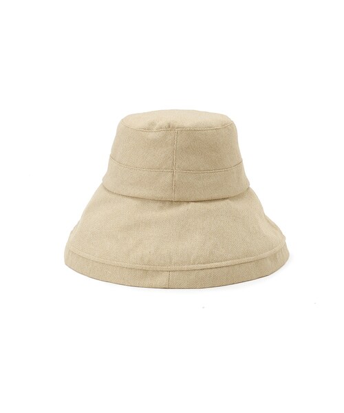 grove（グローブ）の「エッジアップワイドブリムハット（ハット・レディース・ブラック系3/ダークブラウン系3/ベージュ系3・00）」の5枚目の写真