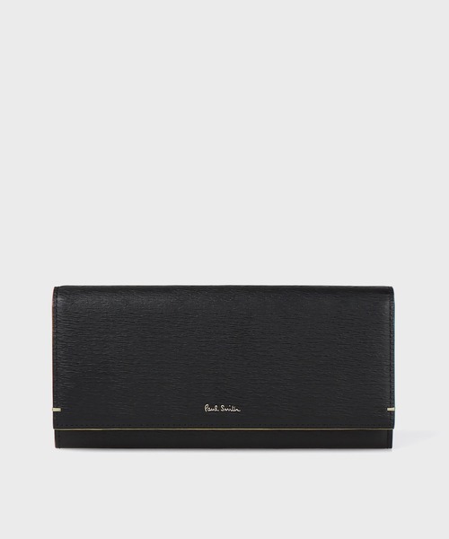 国内発送・すぐ届く【Paul Smith】カラードエッジ 長財布 ストライプカラードエッジ 長財布 / Paul Smith | ファッション