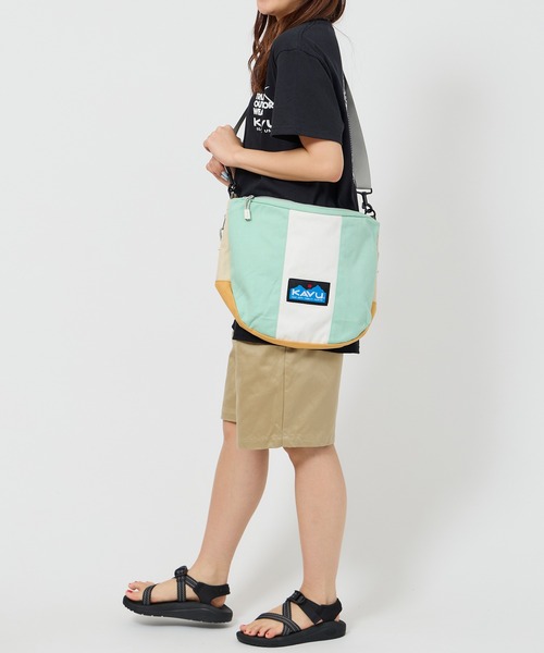 KAVU(カブー)の「KAVU/カブー High Noon Napsack/ハイヌーンナップサック(ショルダーバッグ・メンズ・A/B・FREE)」の8枚目の写真