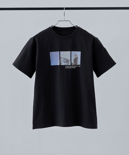 フォトプリントオーバーサイズTシャツ（Tシャツ/カットソー）｜etoll