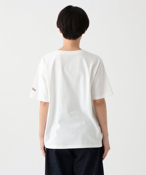 Afternoon Tea（アフタヌーンティー）の「Tシャツ/Cat's NapTime（Tシャツ/カットソー・レディース・オフホワイト・MEDIUM）」の2枚目の写真