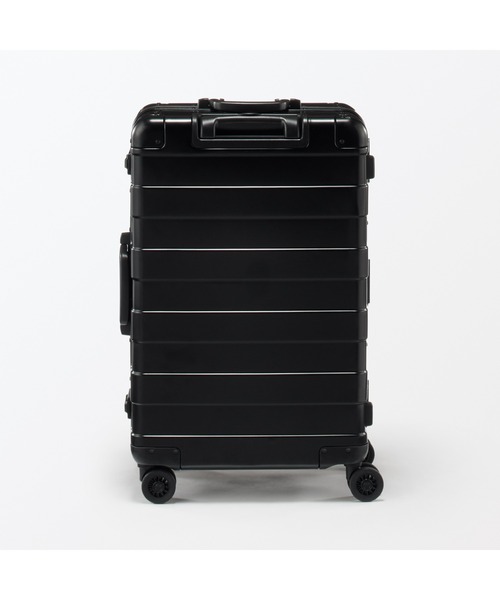 MUJI Labo〕アルミハードキャリーケース60リットル（黒