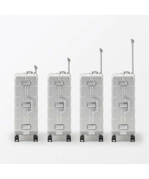 MUJI Labo(ムジラボ)の「〔MUJI Labo〕アルミハードキャリーケース60リットル(黒)(スーツケース/キャリーバッグ・メンズ・ブラック・FREE)」の7枚目の写真