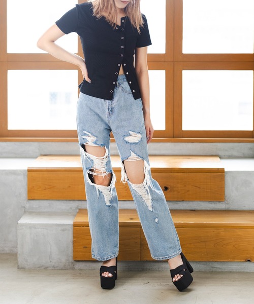 attagirl（アタガール）の「厚底クロスベルトサンダル（サンダル・レディース・ブラック/ブルー/アイボリー/シルバー・LL/L/M/S）」の6枚目の写真