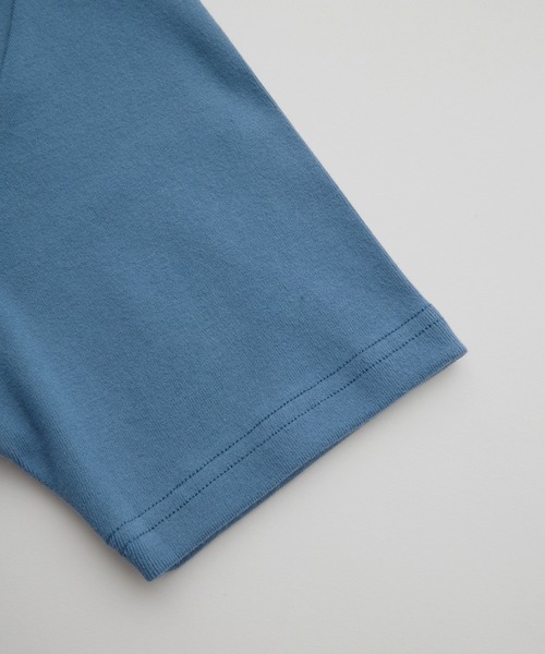 X-girl(エックスガール)の「SCRIPT LOGO ZIP UP TOP(ポロシャツ・レディース・ブラック/オリーブ/ブルー・S/M)」の8枚目の写真