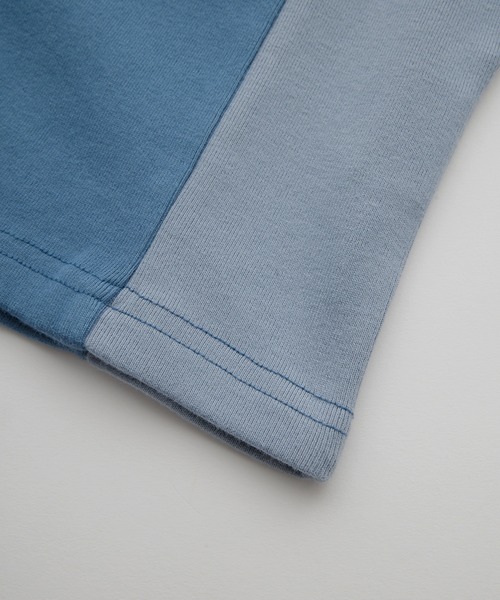 X-girl(エックスガール)の「SCRIPT LOGO ZIP UP TOP(ポロシャツ・レディース・ブラック/オリーブ/ブルー・S/M)」の10枚目の写真