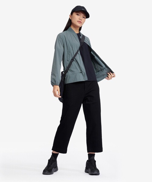 AIGLE（エーグル）の「UVカット 速乾 プライムフレックス半袖Tシャツ（Tシャツ/カットソー・レディース・ブラック/ホワイト・L/M/S）」の17枚目の写真