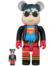 BE@RBRICK(ベアブリック)のBE@RBRICK SUPERBOY 100% & 400%(フィギュア)