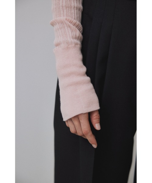 Abor(アボア)の「【Abor】Random Rib Pullover/ランダムリブプルオーバー(ニット/セーター・レディース・ホワイト/ピンク/チャコールグレー・FREE)」の6枚目の写真