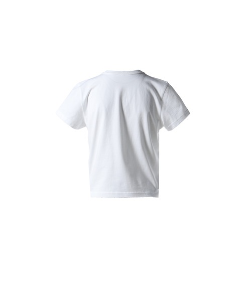 alexanderwang(アレキサンダーワン)の「ESSENTIAL JSY SHRUNKEN TEE W/PUFF LOGO(Tシャツ/カットソー・レディース・ホワイト/チャコールグレー/ブラック・SMALL/X-SMALL/MEDIUM)」の4枚目の写真