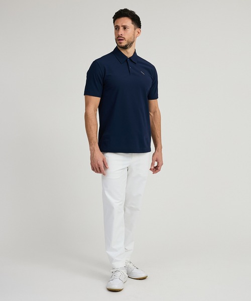 Saturdays Golf(サタデーズゴルフ)の「36G Pique SS Polo(ポロシャツ・メンズ・ホワイト/ネイビー/ブラック・L/M/S/XL)」の8枚目の写真