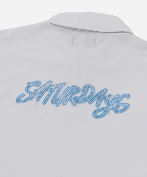 Saturdays Golf(サタデーズゴルフ)の「36G Pique SS Polo(ポロシャツ・メンズ・ホワイト/ネイビー/ブラック・L/M/S/XL)」の14枚目の写真