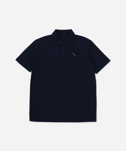 Saturdays Golf(サタデーズゴルフ)の「36G Pique SS Polo(ポロシャツ・メンズ・ホワイト/ネイビー/ブラック・L/M/S/XL)」の22枚目の写真
