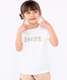SHIPS(�V�b�v�X)��SHIPS KIDS:100�`130cm / �K�[���[ �h�J ���S T�V���c(T�V���c/�J�b�g�\�[)