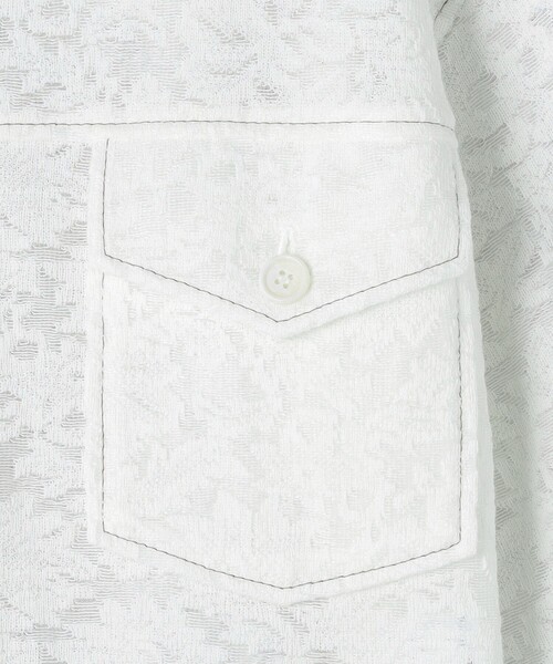 ブラウス シャツ 「WRAPINKNOT」フラワー レース シャツ ジャケット レディース セール】＜WRAPINKNOT＞フラワー レース シャツ ジャケット