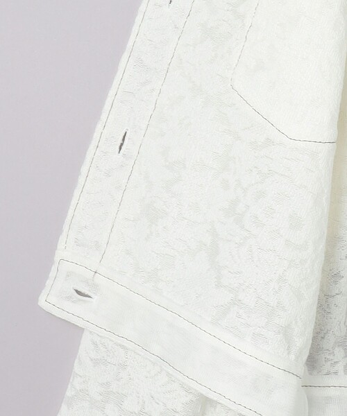 セール】＜WRAPINKNOT＞フラワー レース シャツ ジャケット