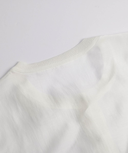 AMELY(エミリー)の「シアーフレアカーディガン(カーディガン/ボレロ・レディース・ブラック/ホワイト・フリー)」の14枚目の写真