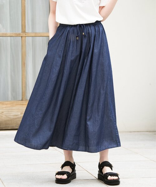 ikka（イッカ）の「【雑誌InRed6月号掲載】コットンボリュームペチ付きスカーチョ【親子コーデ】（その他パンツ・レディース・チャコールグレー/グリーン/ネイビー/ベージュ/モカ・S/M/L）」の5枚目の写真