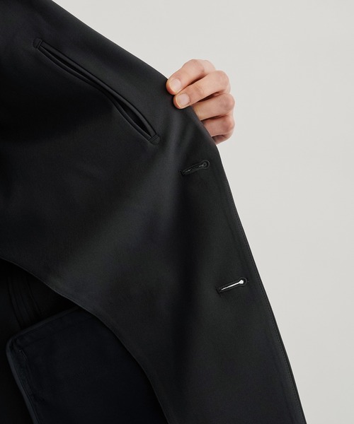 PUBLIC TOKYO（パブリックトウキョウ）の「〈セットアップ対応〉GRトロピカルスリムジャケット（セットアップ・メンズ・ダークグレー/ブラック/ライトブラウン・1/2/3）」の21枚目の写真