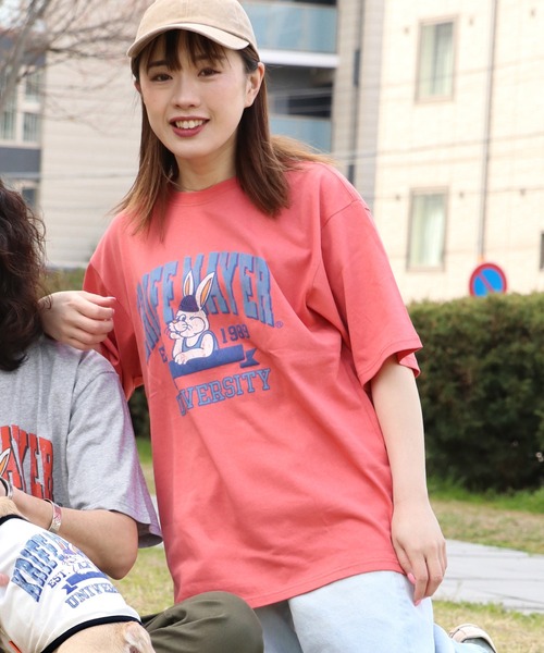 KRIFF MAYER（クリフメイヤー）の「【汗染み防止･軽撥水･防汚･吸水速乾･接触冷感】ウェットプロテクトT(カレッジ)（Tシャツ/カットソー・メンズ・レッド/ライトグリーン/チャコール/ネイビー/オフホワイト/グレー・MEDIUM/LARGE/X-LARGE）」の6枚目の写真