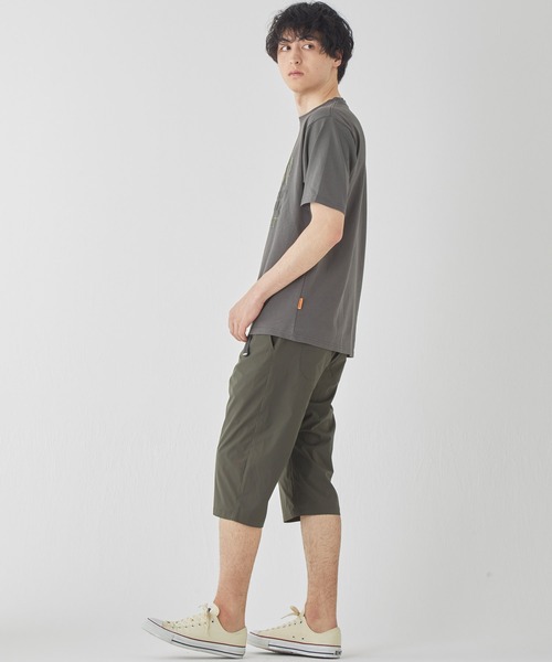 KRIFF MAYER（クリフメイヤー）の「【汗染み防止･軽撥水･防汚･吸水速乾･接触冷感】ウェットプロテクトT(カレッジ)（Tシャツ/カットソー・メンズ・レッド/ライトグリーン/チャコール/ネイビー/オフホワイト/グレー・MEDIUM/LARGE/X-LARGE）」の16枚目の写真