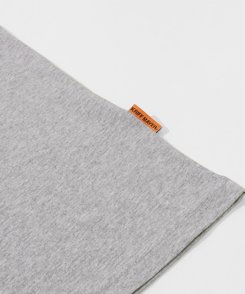 KRIFF MAYER（クリフメイヤー）の「【汗染み防止･軽撥水･防汚･吸水速乾･接触冷感】ウェットプロテクトT(カレッジ)（Tシャツ/カットソー・メンズ・レッド/ライトグリーン/チャコール/ネイビー/オフホワイト/グレー・MEDIUM/LARGE/X-LARGE）」の20枚目の写真