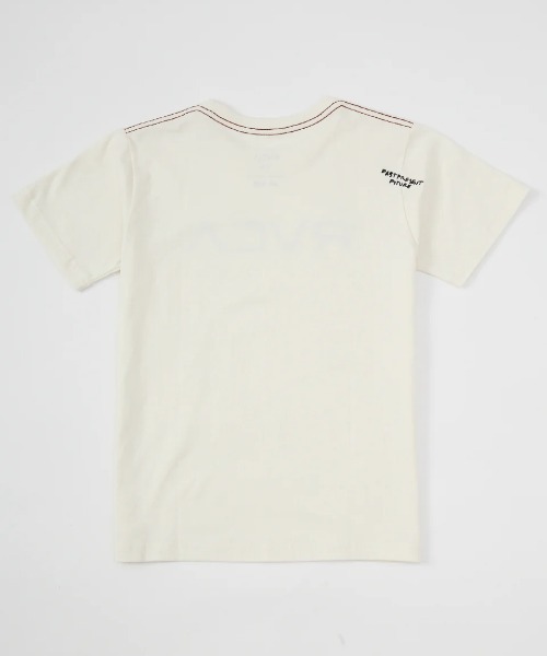 RVCA(ルーカ)の「RVCA キッズ RVCA PFP SS Tシャツ 【2025年春夏モデル】/ルーカキッズ半袖ロゴTシャツ(Tシャツ/カットソー・キッズ・ブルー系その他/ブラック系その他/レッド系その他/オフホワイト・160/150/140/130)」の5枚目の写真
