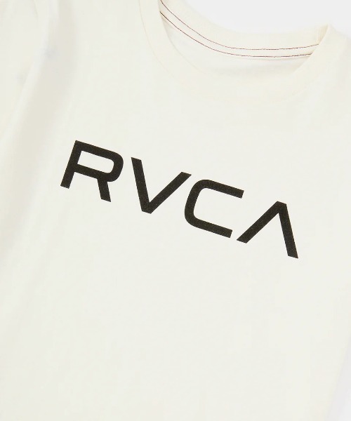 RVCA(ルーカ)の「RVCA キッズ RVCA PFP SS Tシャツ 【2025年春夏モデル】/ルーカキッズ半袖ロゴTシャツ(Tシャツ/カットソー・キッズ・ブルー系その他/ブラック系その他/レッド系その他/オフホワイト・160/150/140/130)」の6枚目の写真