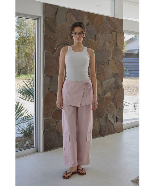 ALEXIASTAMアリシアスタン　イージーカーゴパンツMサイズ ALEXIA STAM カーゴパンツ Easy Cargo Pants /麻リネンイージー