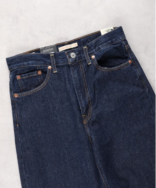 Levi's(リーバイス)の「Levi's(リーバイス)「RIBCAGE」ワイドレッグ(デニムパンツ・レディース・ノンウォッシュ・26inch/25inch/24inch/27inch)」の4枚目の写真