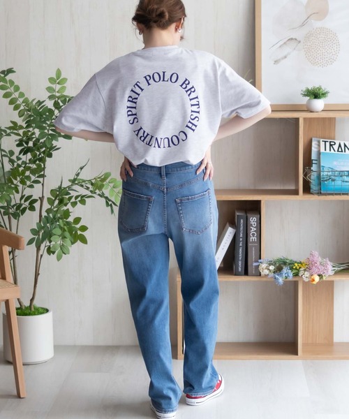 POLO BCS(ポロ ビーシーエス)の「POLO BCS ワンポイントサークルTシャツ(Tシャツ/カットソー・レディース・オートミール/ブラック/グレイッシュベージュ・M/L)」の18枚目の写真