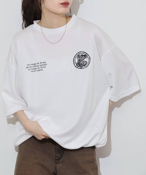 Growth by in the attic(グロウスバイインジアティック)の「Growth by in the attic Quick Dry 半袖Tシャツ(Tシャツ/カットソー・メンズ・ブラック/ライトグレー/ホワイト・L/M)」の2枚目の写真
