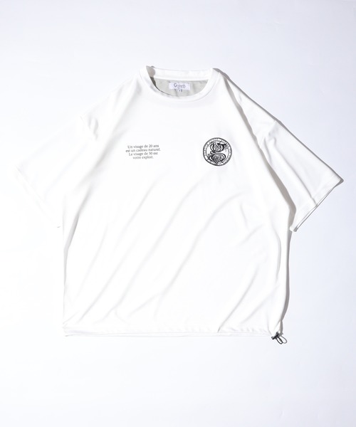 Growth by in the attic(グロウスバイインジアティック)の「Growth by in the attic Quick Dry 半袖Tシャツ(Tシャツ/カットソー・メンズ・ブラック/ライトグレー/ホワイト・L/M)」の10枚目の写真