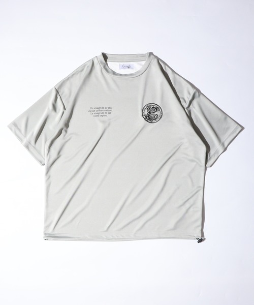 Growth by in the attic(グロウスバイインジアティック)の「Growth by in the attic Quick Dry 半袖Tシャツ(Tシャツ/カットソー・メンズ・ブラック/ライトグレー/ホワイト・L/M)」の11枚目の写真