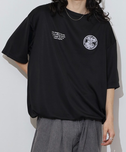 Growth by in the attic(グロウスバイインジアティック)の「Growth by in the attic Quick Dry 半袖Tシャツ(Tシャツ/カットソー・メンズ・ブラック/ライトグレー/ホワイト・L/M)」の8枚目の写真