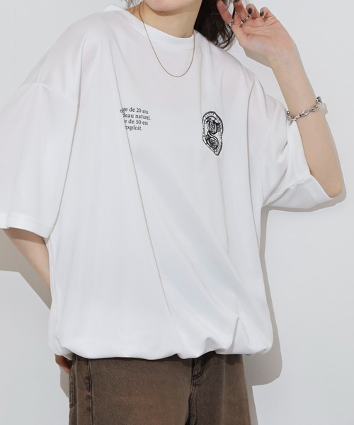 Growth by in the attic(グロウスバイインジアティック)の「Growth by in the attic Quick Dry 半袖Tシャツ(Tシャツ/カットソー・メンズ・ブラック/ライトグレー/ホワイト・L/M)」の5枚目の写真