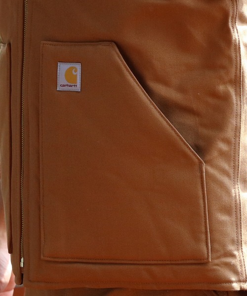 Carhartt(カーハート)の「Carhartt ダックベスト(ダウンベスト・メンズ・ブラウン/ブラック・LARGE/MEDIUM/XX-LARGE/SMALL/X-LARGE)」の16枚目の写真