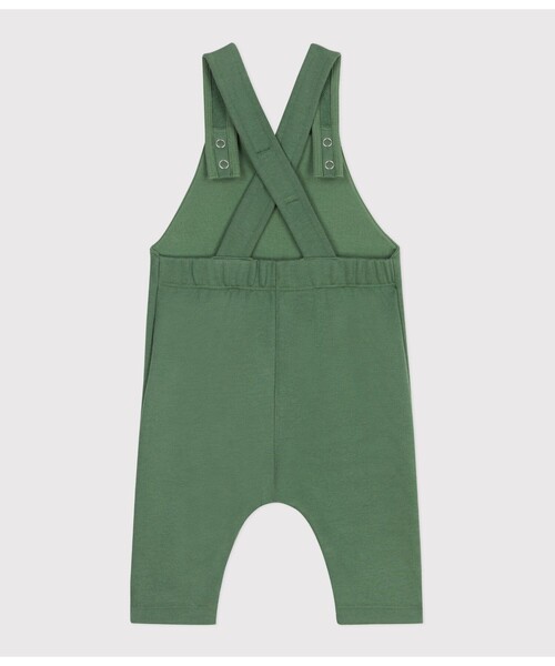 PETIT BATEAU（プチバトー）の「サロペット（サロペット/オーバーオール・キッズ・グリーン/ネイビー・12MONTH/18MONTH/24MONTH/36MONTH）」の7枚目の写真