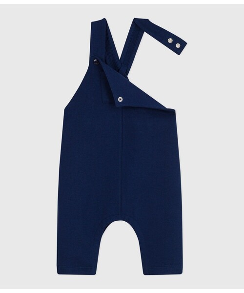 PETIT BATEAU（プチバトー）の「サロペット（サロペット/オーバーオール・キッズ・グリーン/ネイビー・12MONTH/18MONTH/24MONTH/36MONTH）」の9枚目の写真
