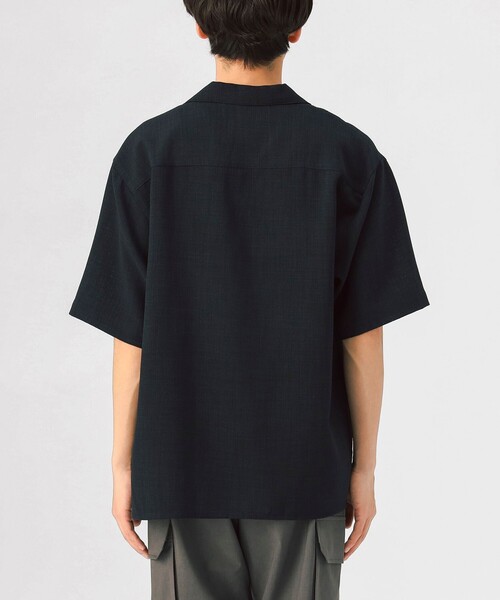 BEAMS HEART（ビームスハート）の「ポリメランジ オープンカラーシャツ（吸水速乾）（シャツ/ブラウス・メンズ・ベージュ/ネイビー/カーキ・SMALL/MEDIUM/LARGE）」の18枚目の写真