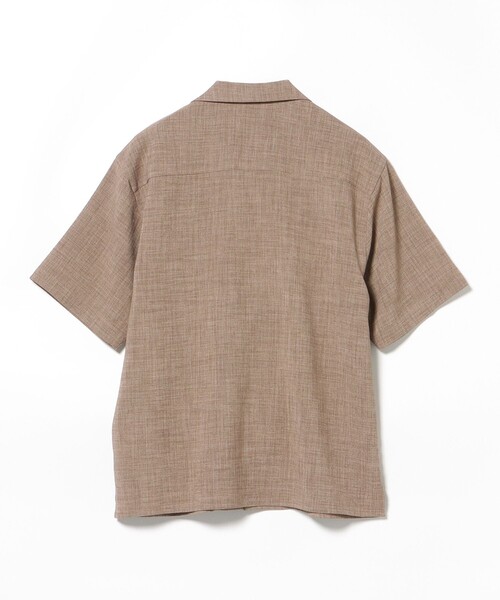 BEAMS HEART（ビームスハート）の「ポリメランジ オープンカラーシャツ（吸水速乾）（シャツ/ブラウス・メンズ・ベージュ/ネイビー/カーキ・SMALL/MEDIUM/LARGE）」の20枚目の写真