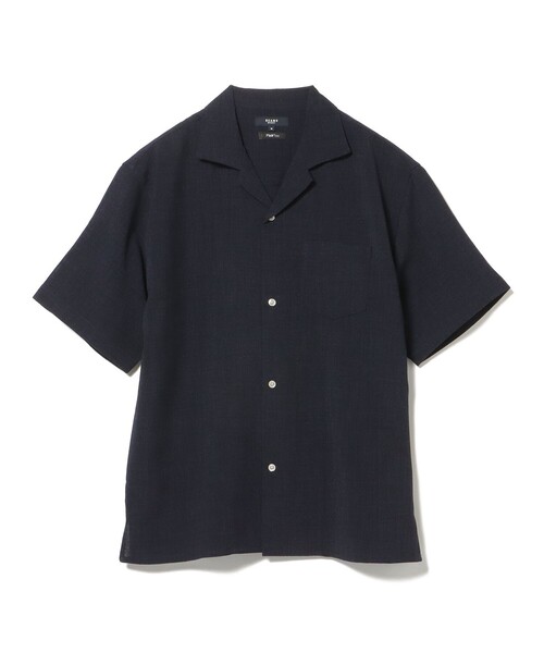 BEAMS HEART（ビームスハート）の「ポリメランジ オープンカラーシャツ（吸水速乾）（シャツ/ブラウス・メンズ・ベージュ/ネイビー/カーキ・SMALL/MEDIUM/LARGE）」の22枚目の写真