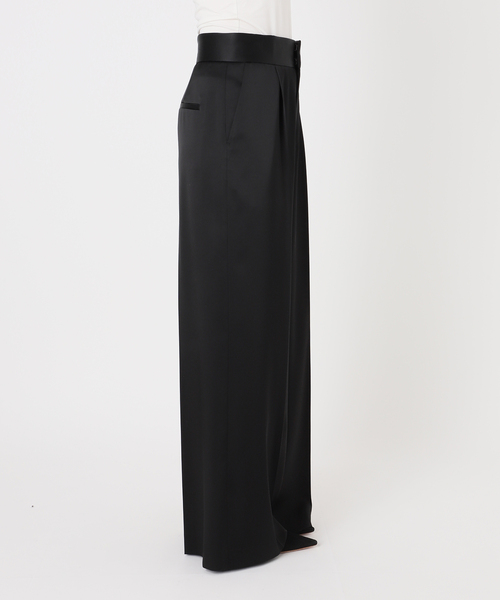 セール】サテンタックパンツ（スラックス）｜AP STUDIO