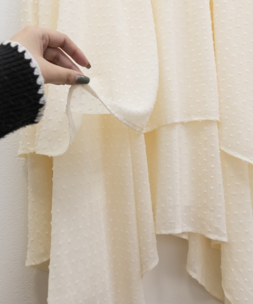 CLETTE(クレット)の「ドビーイレヘムスカート(スカート・レディース・ブラック/アイボリー・3L/LL/4L)」の19枚目の写真