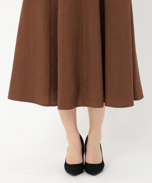 STRAWBERRY-FIELDS（ストロベリーフィールズ）の「美シルエットワンピース（ワンピース・レディース・ブラック/ローズ/ライトグレー/ブラウン・2）」の12枚目の写真