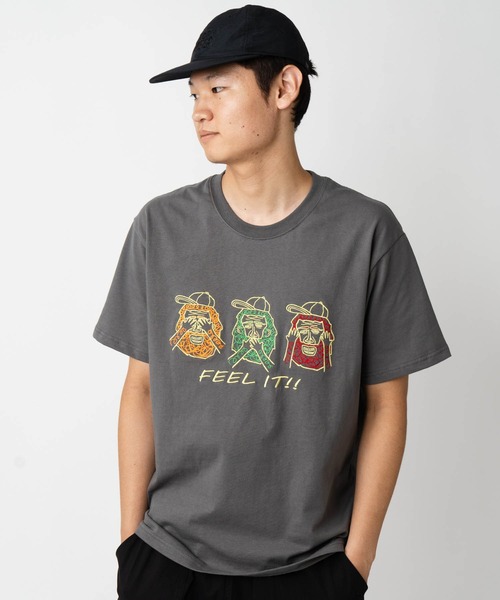 ‪mero様 7.4oz FEEL IT!刺繍Tee | ジムマスター（gym master）公式通販