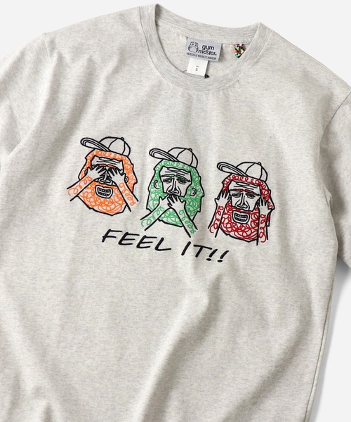 7.4oz FEEL IT!刺繍Tee（Tシャツ/カットソー）｜gym master