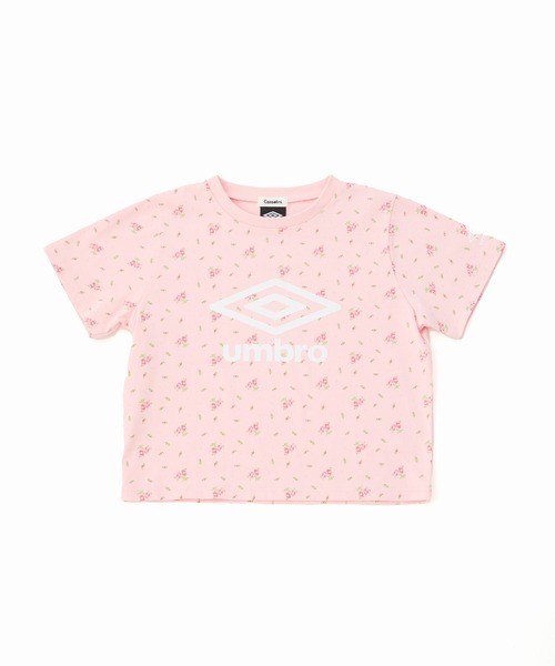 Casselini（キャセリーニ）の「[UMBRO × Casselini] 花柄ロゴTシャツ（Tシャツ/カットソー・レディース・ピンク/ネイビー/ホワイト・FREE）」の15枚目の写真