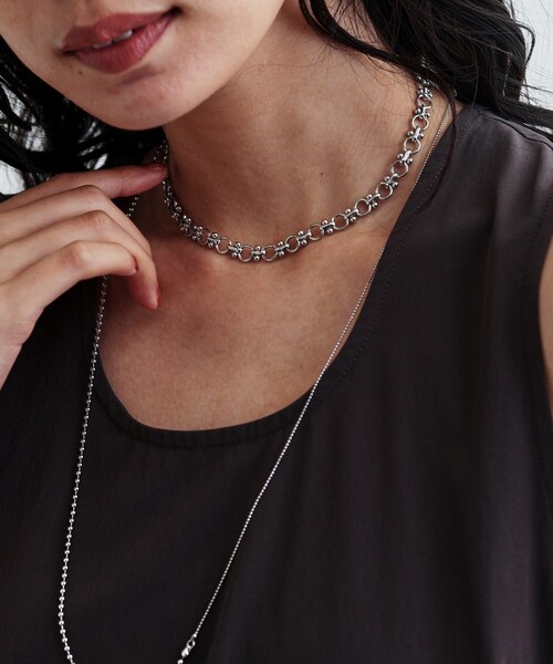 GALLEST（ギャレスト）の「デザインチェーンネックレス（ネックレス・レディース・シルバー・00）」の6枚目の写真